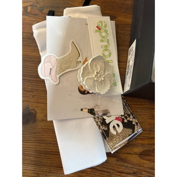 Larroudé Pamela Wedge Sandals Womens Size 11 US New In Box - Picture 5 of 12